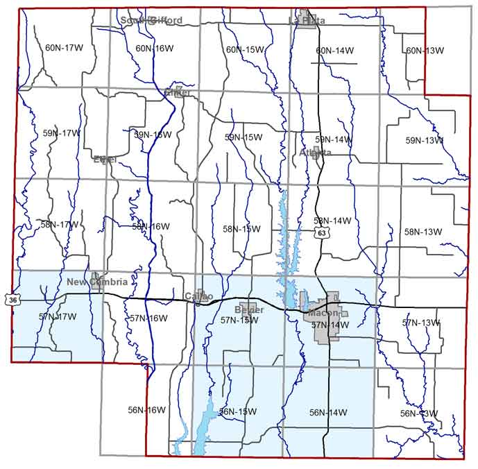 Macon County Mine Maps